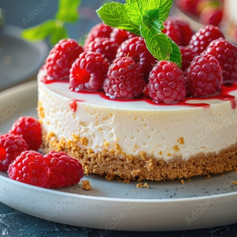 Mini Raspberry Cheesecake